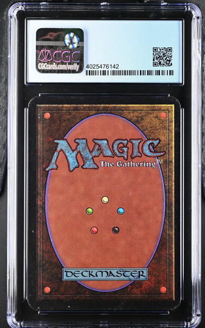 Graded CGC 7.5 Magic: The Gathering Alpha Edition Red Elemental Blast trading card back