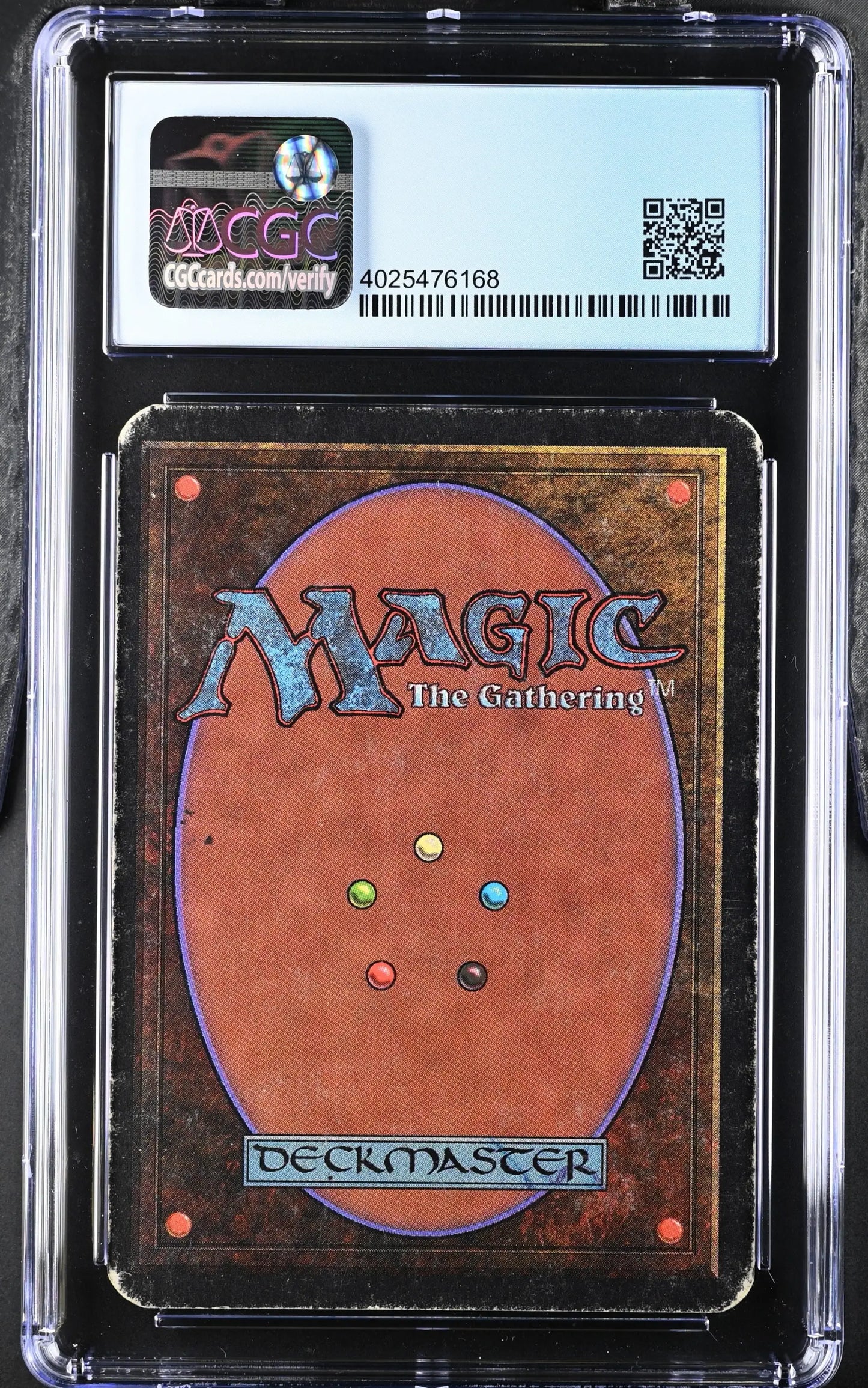 Graded CGC 4 VG/EX Magic: The Gathering Alpha Edition Sol Ring in protective case