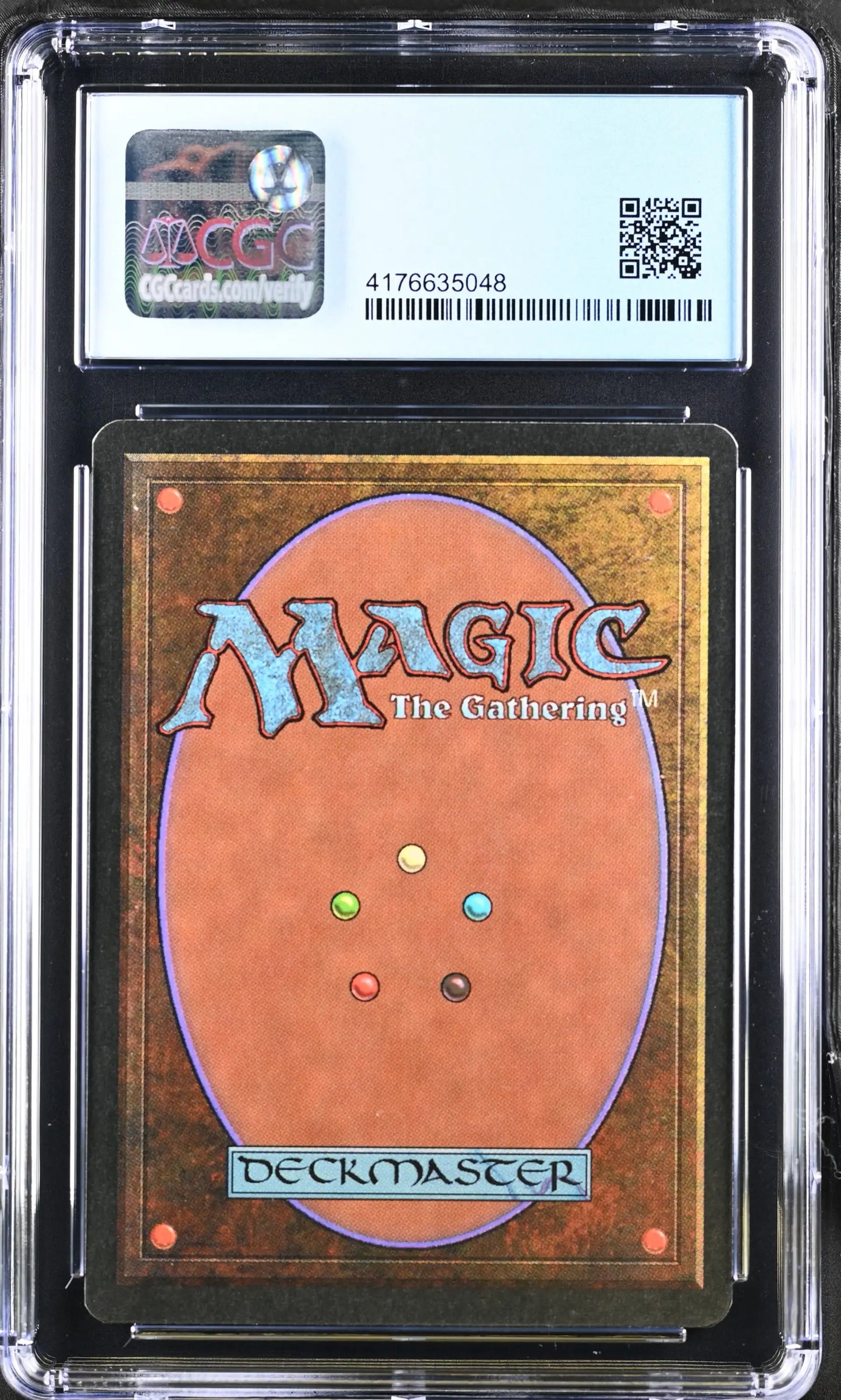 Magic: The Gathering Tetsuo Umezawa card back in protective holder for trading cards collectors