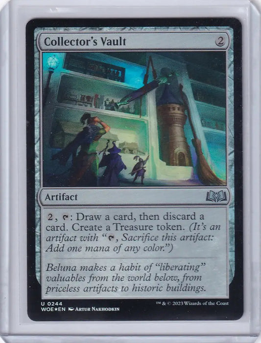 Magic: The Gathering trading card Collector’s Vault from Magic Wilds, Near Mint Foil