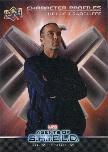 Marvel Agents of SHIELD Compendium Character Profiles Card CB-18 Holden Radclife - Non-Sport Single