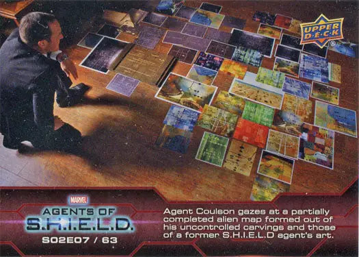 Colorful trading cards featuring Marvel Agents of SHIELD Chase Card from Season 2