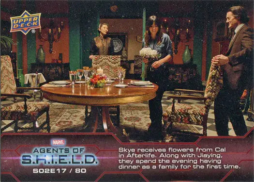 Marvel Agents of S.H.I.E.L.D. Chase Card featuring a scene from Season 2, Episode 17