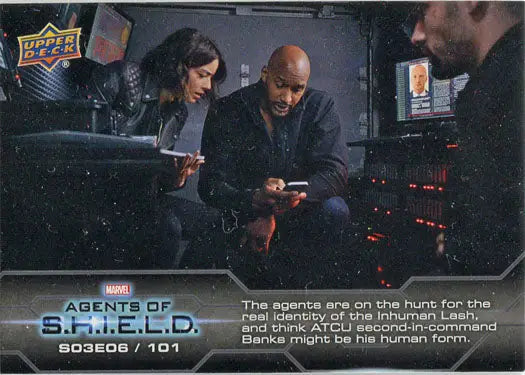 Marvel Agents of S.H.I.E.L.D. Chase Card 101 from Season 3 trading cards collection