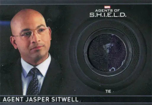 Identification badge for Agent Sitwell from Marvel Agents of SHIELD trading cards