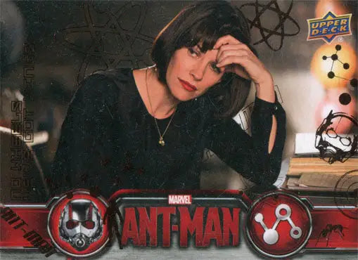 Marvel Ant-Man Bronze Base Parallel Chase Card 52 featuring a woman with dark hair