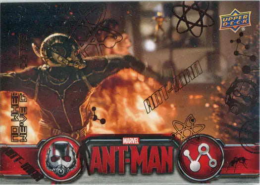 Marvel Ant-Man Bronze Base Parallel Chase Card 85 showcasing the movie logo and imagery