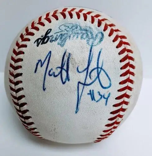 Matt Yeatman Autograph Signed Auto Baseball Ball for Beliot Snappers Minnesota Twins