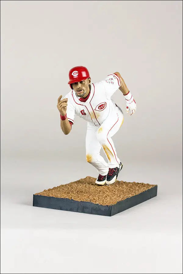 Baseball player figurine in pitching stance for McFarlane MLB 33 Billy Hamilton Cincinnati Reds