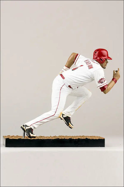 Billy Hamilton Cincinnati Reds figurine in running pose for baseball card collectors