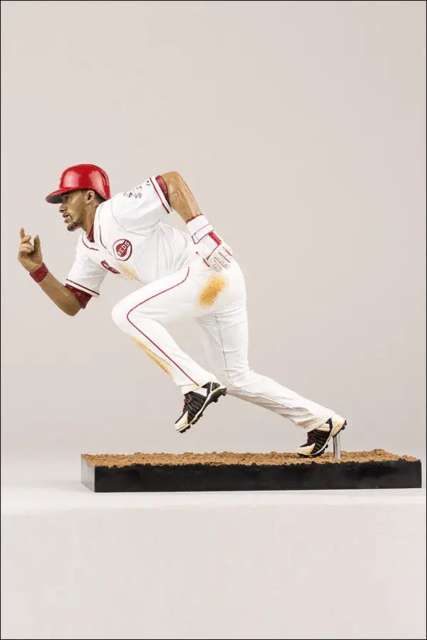 Baseball player figurine of Billy Hamilton Cincinnati Reds for trading cards collection