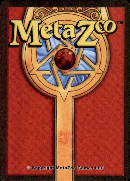 MetaZoo card back from Metazoo Cryptid Nation 2nd Edition Thorned Whip spell