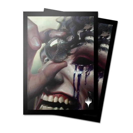 Modern Horizons 3 deck protector® sleeves with dark gothic horror and purple tears