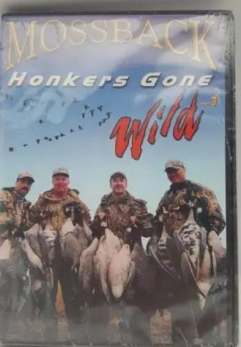 Mossback Honkers Gone Wild Vol 1 DVD on store shelf pulls, new condition from 2006