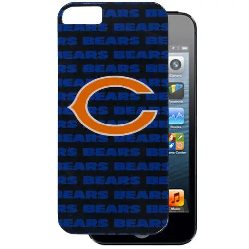 Officially licensed Chicago Bears iPhone 5 case featuring team logo and colors