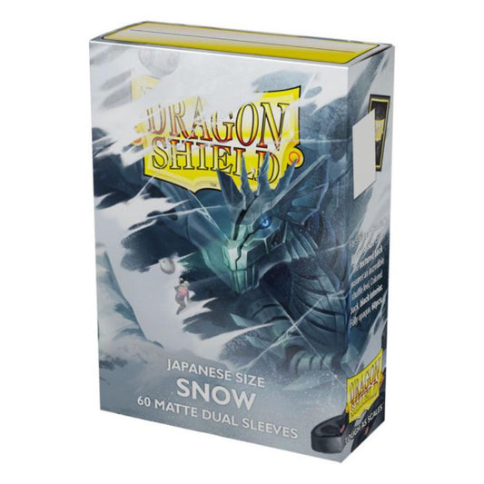 ATM15105 Dragon Shield Sleeves Japanese - Dual Matte Snow