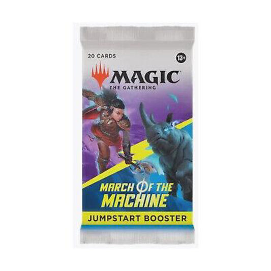 WOTC MTG Booster Pack March of the Machine Jumpstart Booster with 20 cards inside