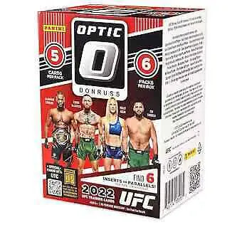 2022 UFC Donruss Optic trading card box from Panini 2022 Donruss Optic UFC Blaster