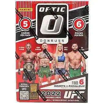 2022 Donruss UFC trading card box from Panini Donruss Optic UFC Blaster set