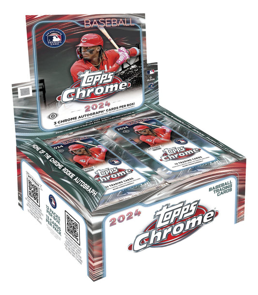 2024 Topps Chrome Baseball Jumbo Box