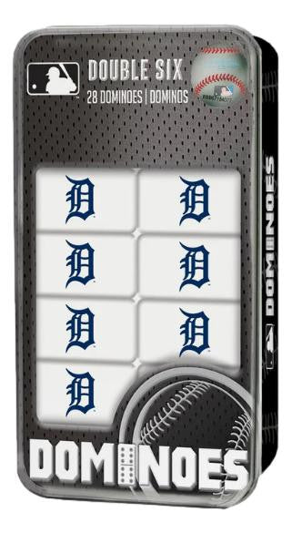 MLB Officially Licensed 28 Dominoes Gift Tin Factory Sealed Detroit Tigers