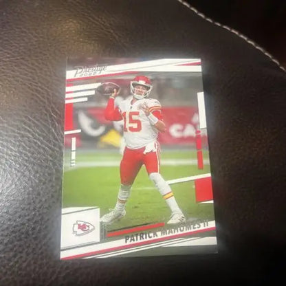 Patrick Mahomes II 2022 Panini Prestige base #141 Kansas City Chiefs football card