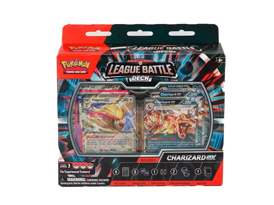 Pokemon Charizard ex League Battle Deck featuring Charizard VMAX for league battle enthusiasts