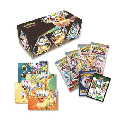 Pokémon TCG Prismatic Galaxy Gift Set with promo cards and randomly selected booster packs