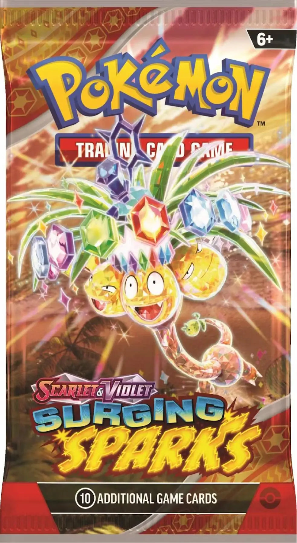 Pokemon Scarlet & Violet Surging Sparks Booster Pack with Ace Spec cards in Booster Box