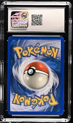 Graded English CGC Pokémon Space Center #91/107 card from 2005 EX Deoxys