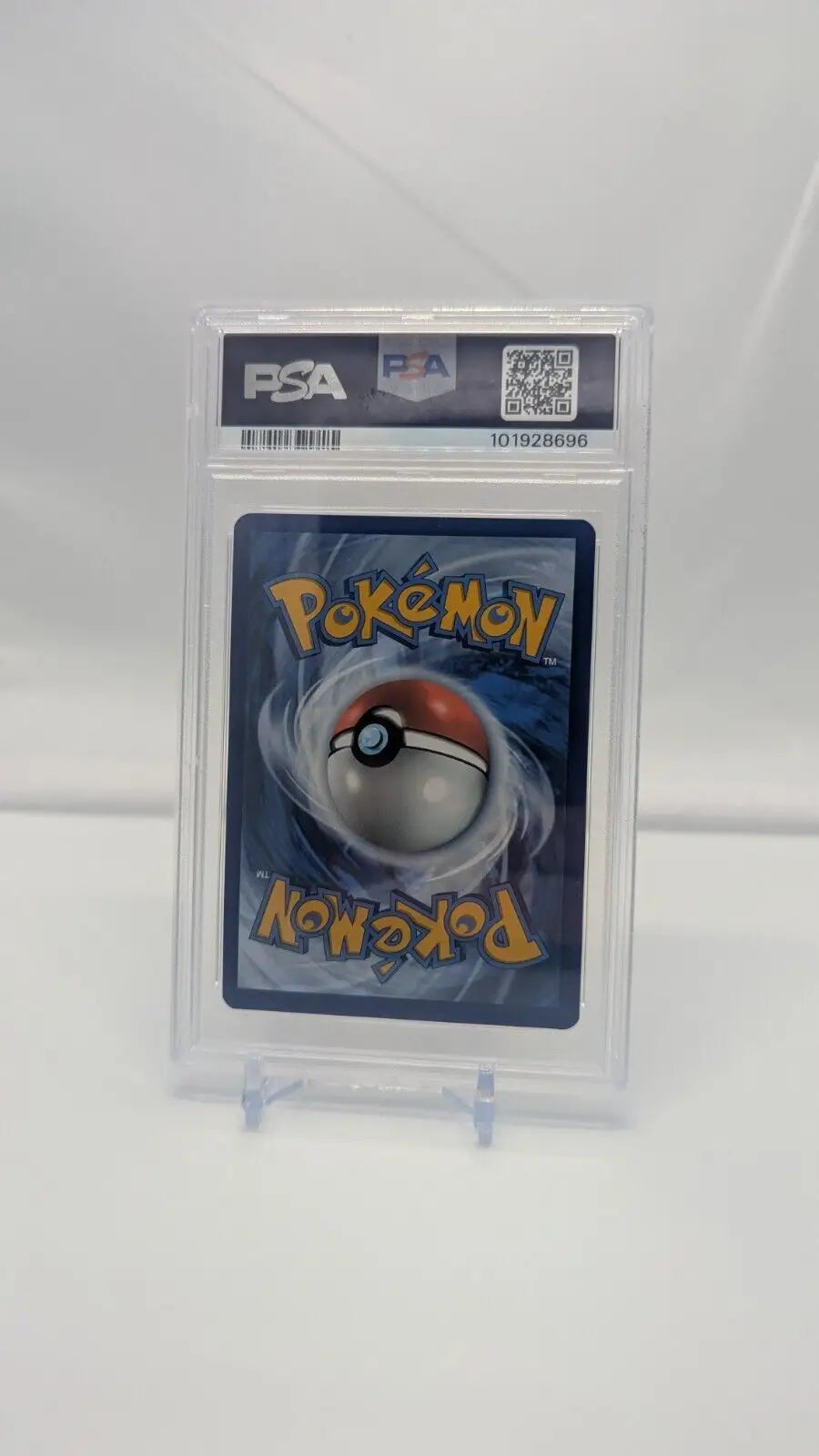 Graded Pokemon card from Pokemon Surging Sparks Pikachu 219 Ultra Rare PSA 9