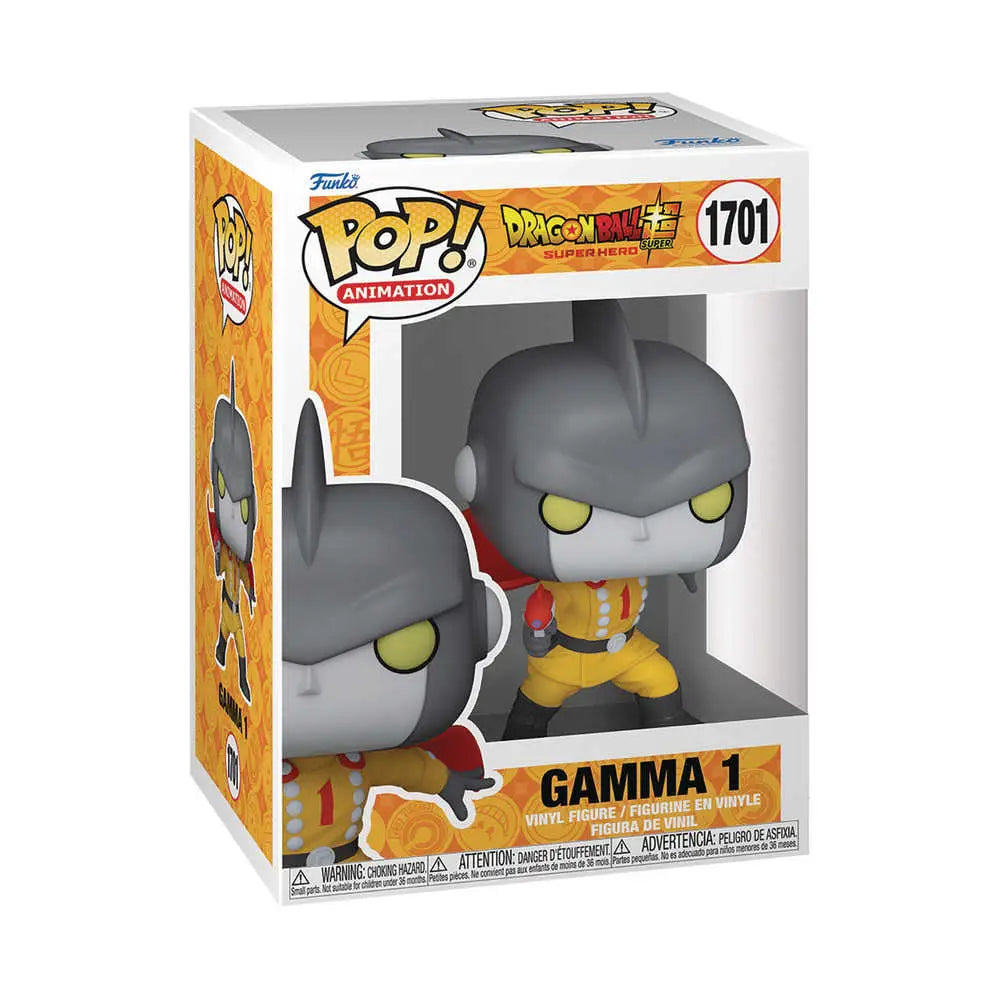 Funko Pop Animation Dragonball Super Gamma 1 vinyl figure in original packaging