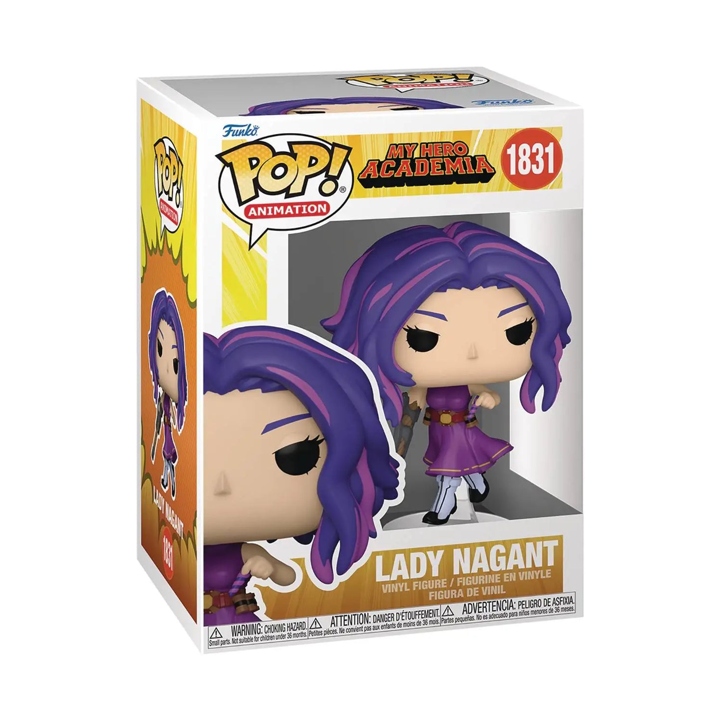 Lady Nagant Funko Pop figure in box from My Hero Academia collectible series