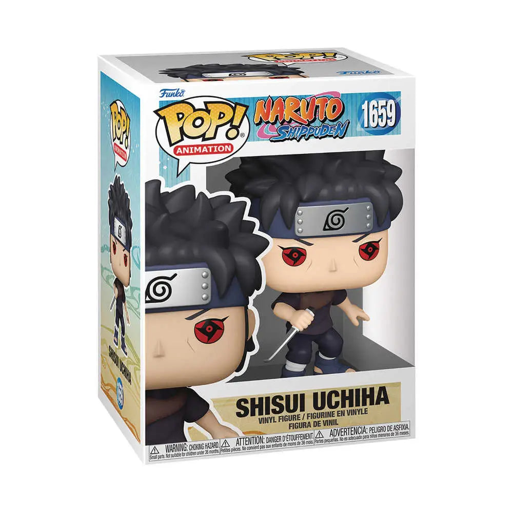 Shisui Uchiha vinyl figure from Naruto Shippuden, perfect for collectors and trading cards fans