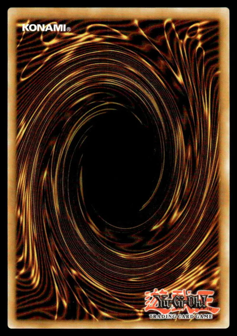 Yu-Gi-Oh trading card back showcasing Double Dust Tornado design with dark vortex pattern