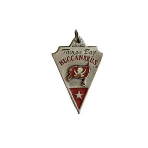 Retired Buccaneers Tampa Bay pewter pendant showcasing team spirit and style