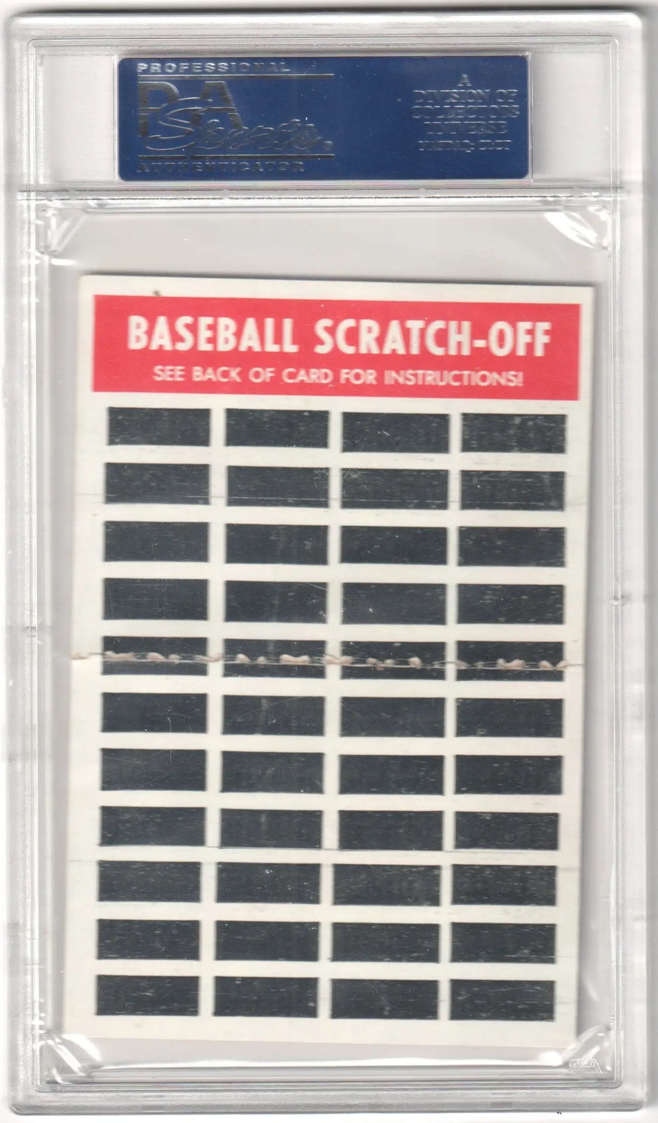 RICH ALLEN 1970 Topps Scratch-Off trading card in protective case from Columbia Hobby