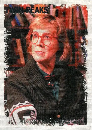 Portrait of original stars from Twin Peaks on Rittenhouse 2019 trading card S24