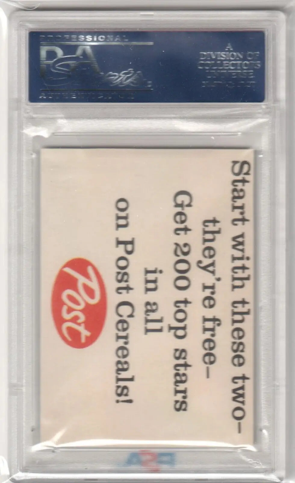 PSA-graded ROGER MARIS 1962 card in protective case on a light surface for Columbia Hobby