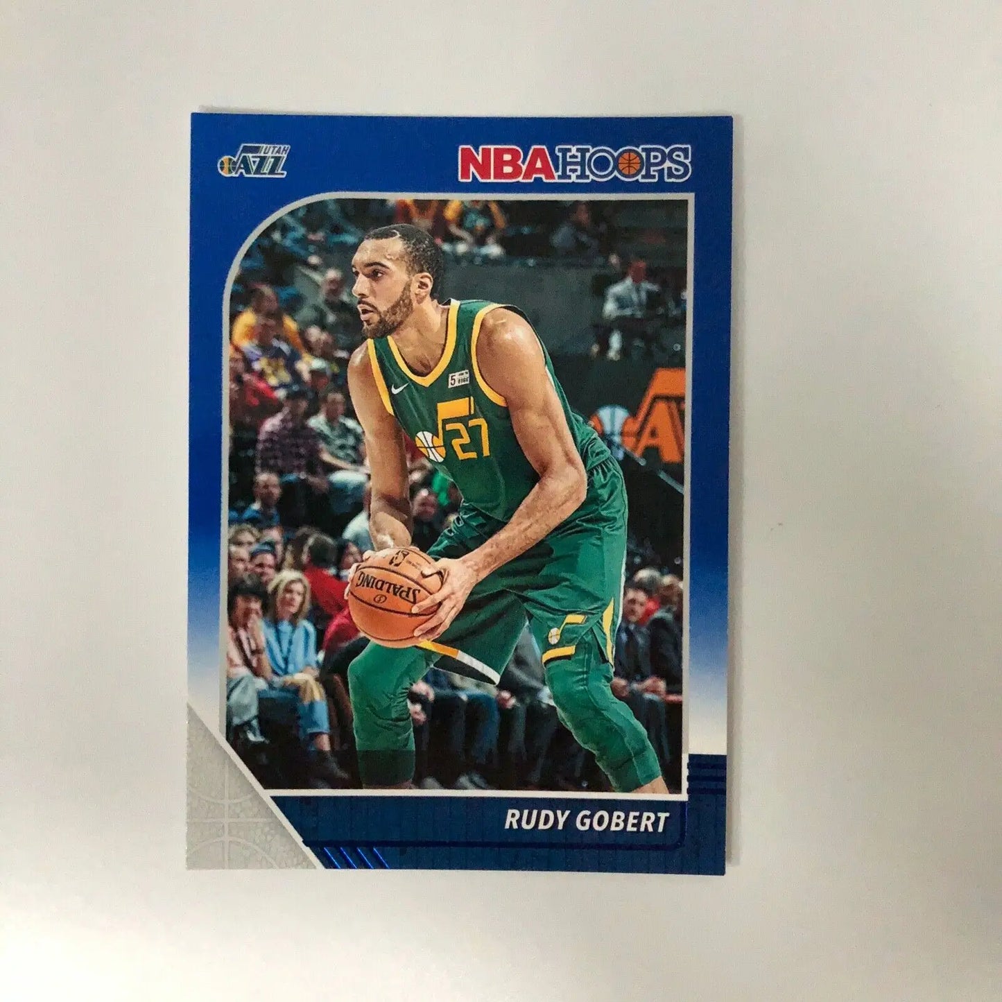 Rudy Gobert 2019-20 Hoops Blue Parallel Utah Jazz NBA Basketball Card