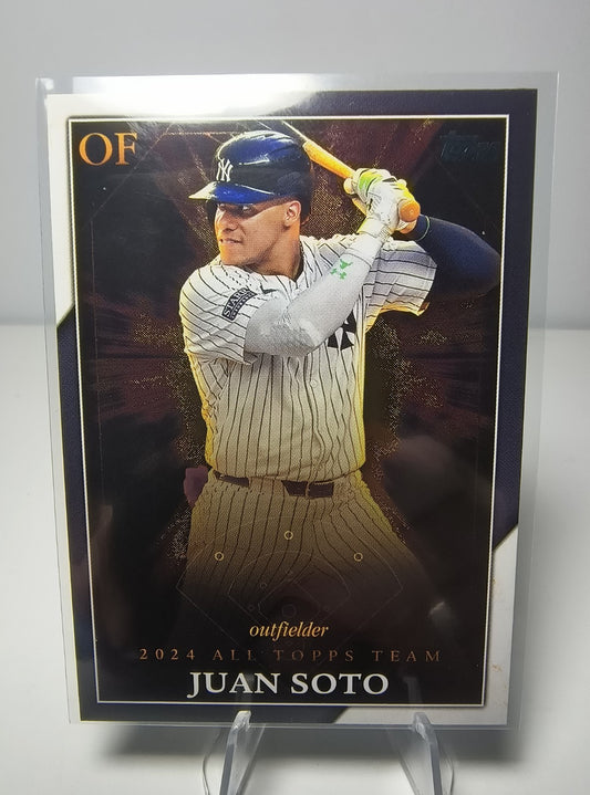 2025 Topps Series 1 Juan Soto 2024 All Topps Team Yankees