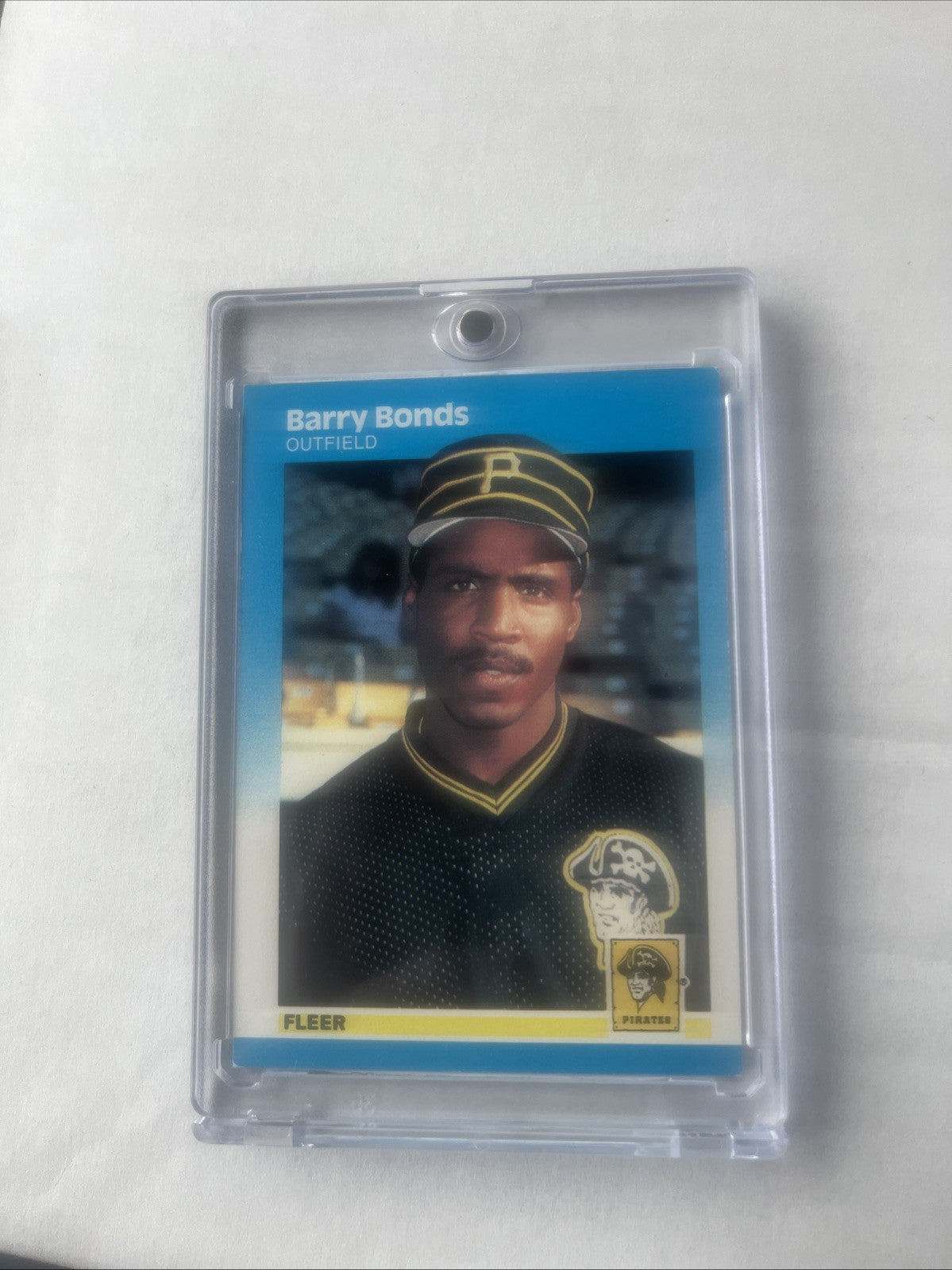 1987 Fleer - #604 Barry Bonds (RC)