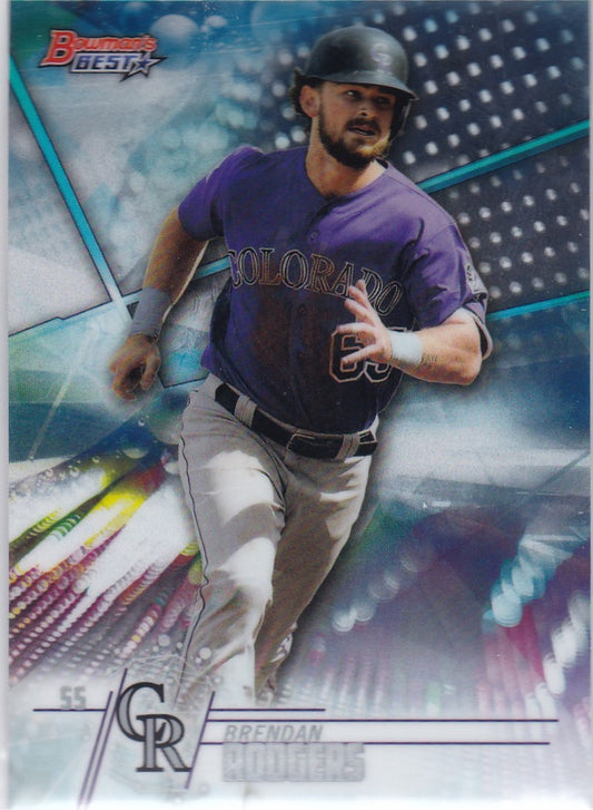 2018 Bowmans Best Prospects #TP-13 Brendan Rodgers Colorado Rockies