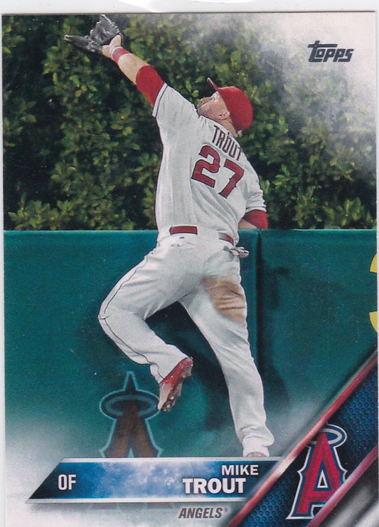 2016 Topps #1 Mike Trout Los Angeles Angels