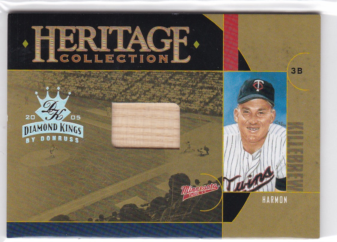 2005 Donruss Heritage #HC-14 Harmon Killebrew Game Used Relic 65/100 Twins