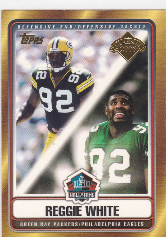 2006 Topps Hall Of Fame Tribute #HOFT-RW Reggie White Eagles