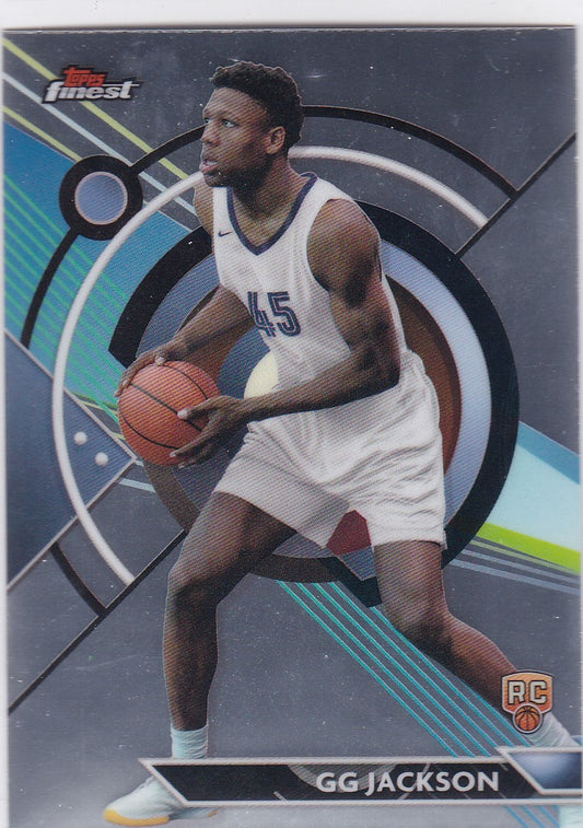 2023-24 Topps Finest #86 GG Jackson RC Memphis Grizzlies