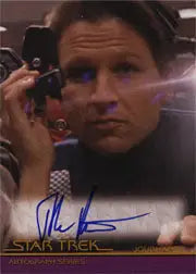 Autographed John Putch trading card from Star Trek Movies Heroes & Villains collection