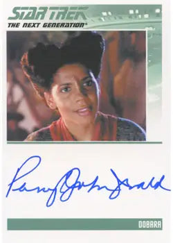 Star Trek TNG Autograph Card featuring Penny Johnson Jerald as Dobara