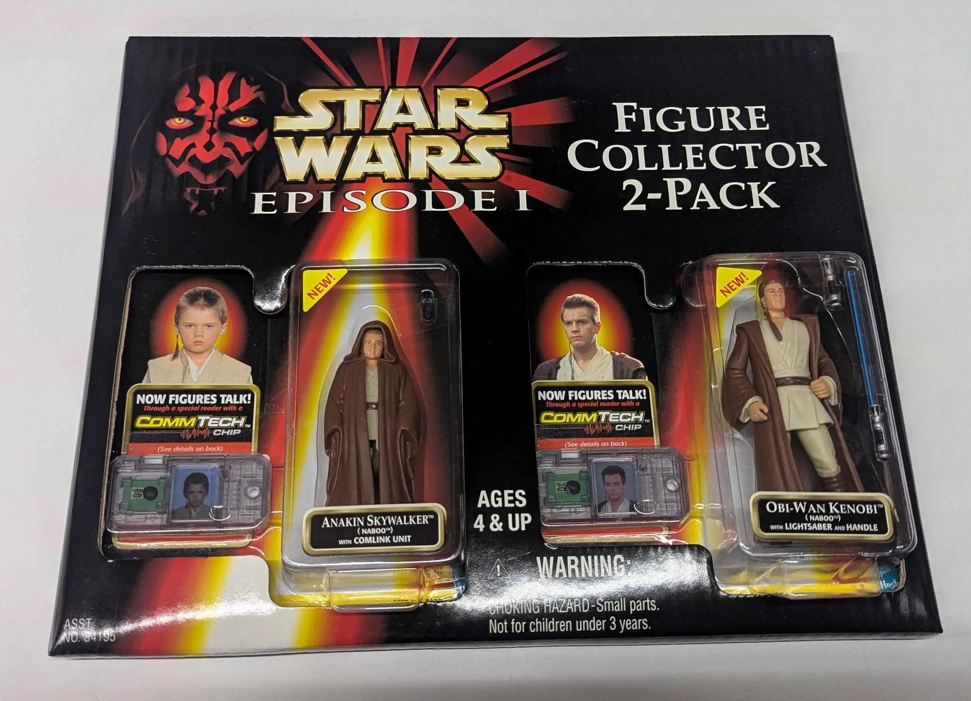 Star Wars Episode 1 Figure Collector 2-Pack featuring Anakin Skywalker and Obi-Wan Kenobi